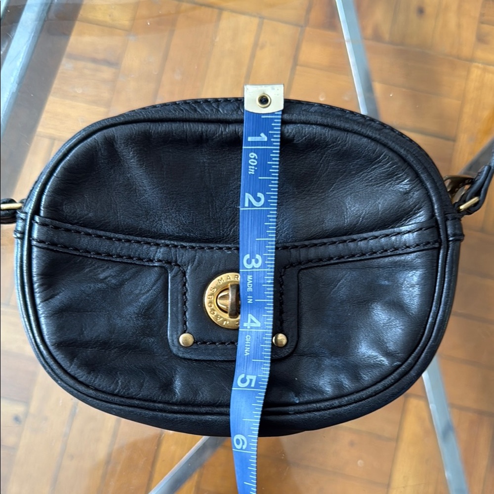 Marc by Marc Jacobs Black Leather Crossbody Bag - Picture 11 of 11
